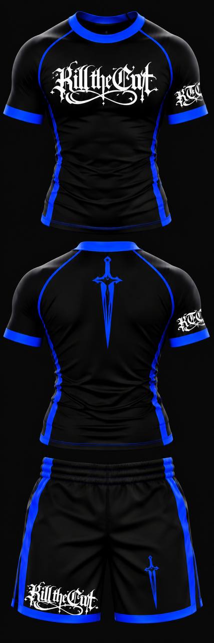 KTC Academy Ranked — Blue | Front, Back & Shorts