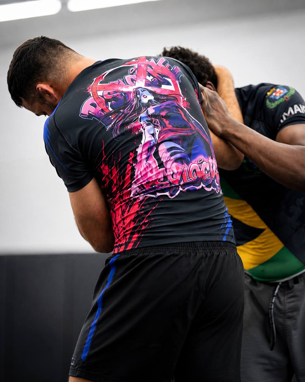 KTC Mutant Series Psylocke — worn during BJJ training