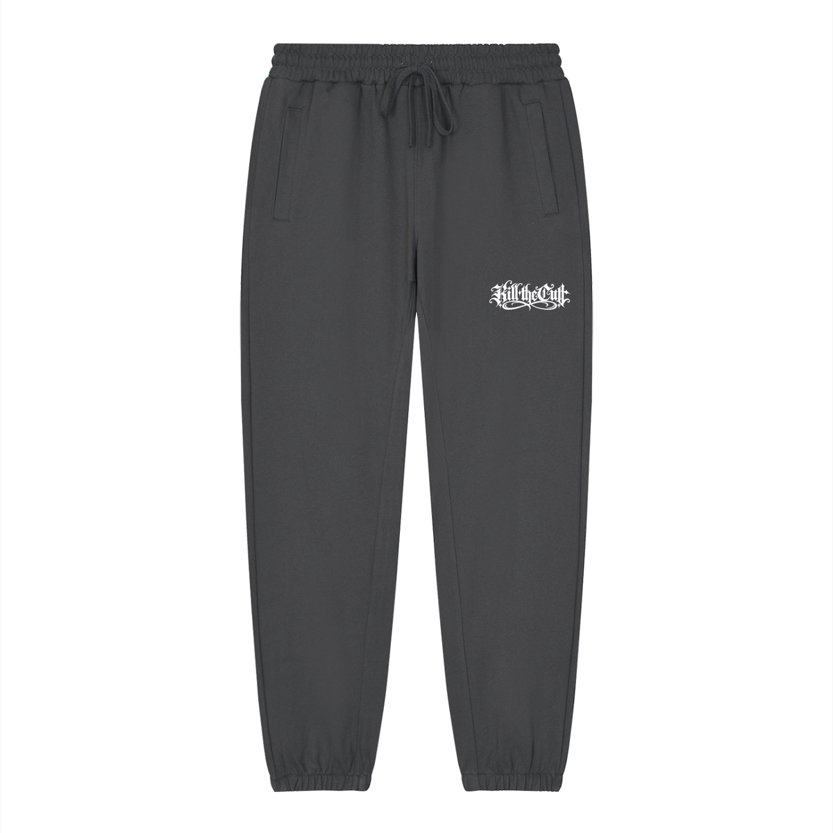 Kill The Cult Old English Loose Fit Tapered Joggers