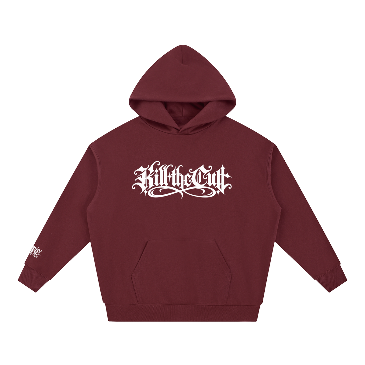 Kill The Cult Old English Heavyweight Hoodie