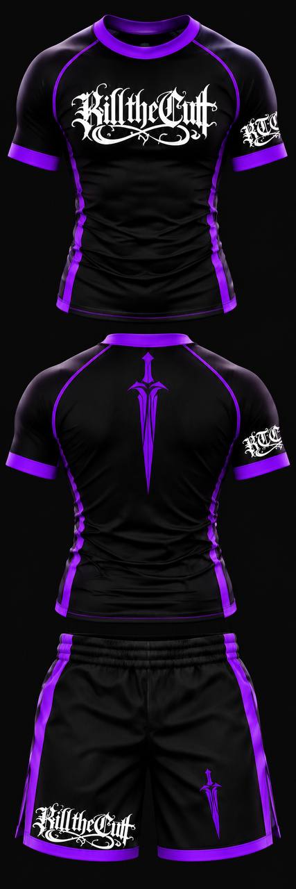 KTC Academy Ranked — Purple | Front, Back & Shorts