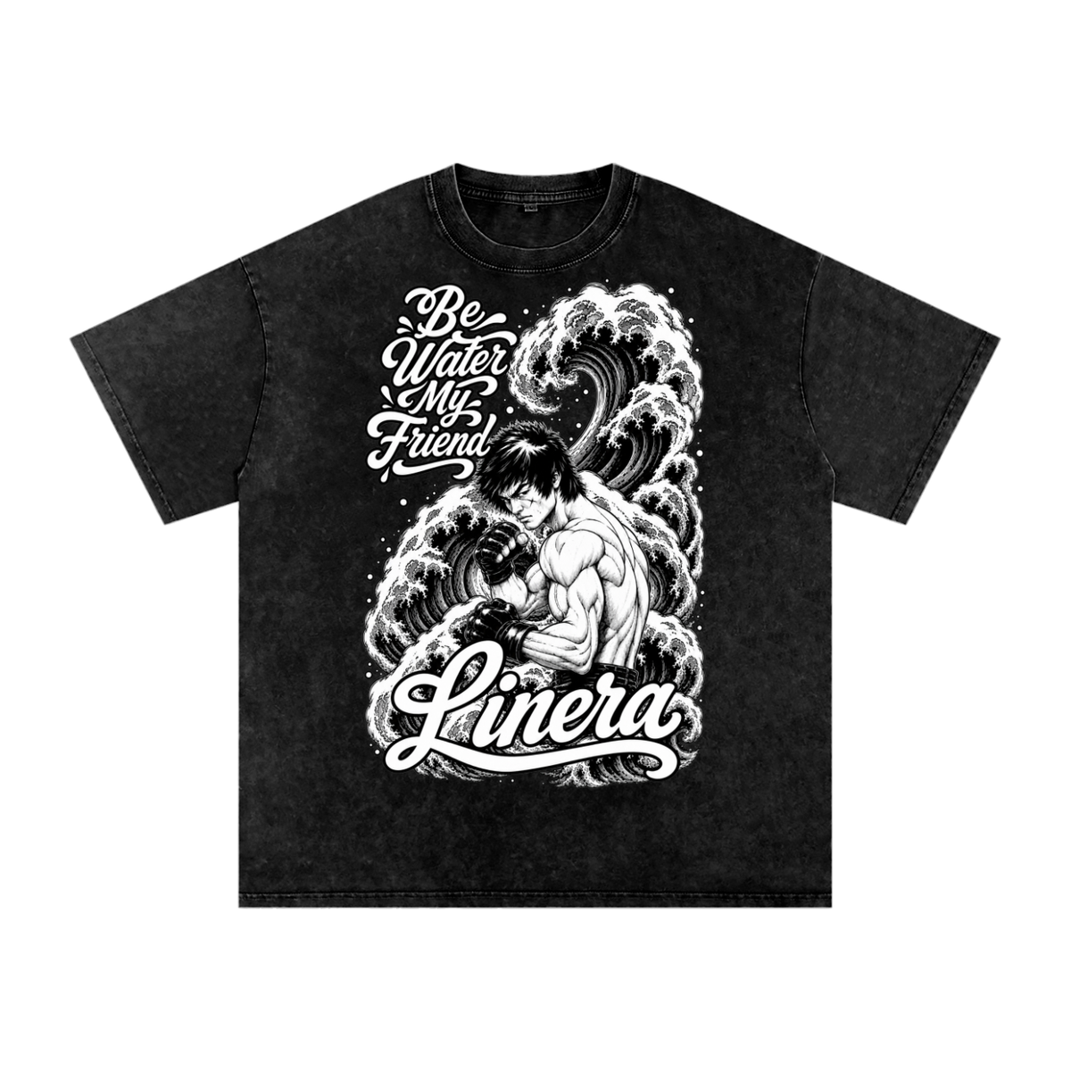Miguel Linera Be Water Fight Tee