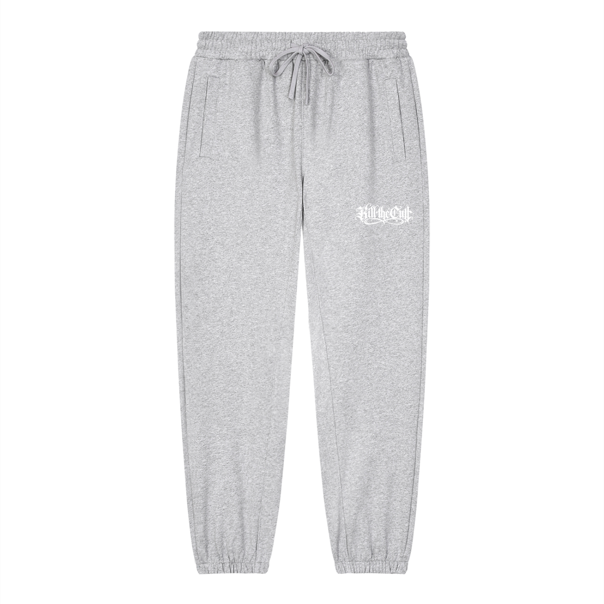 Kill The Cult Old English Loose Fit Tapered Joggers