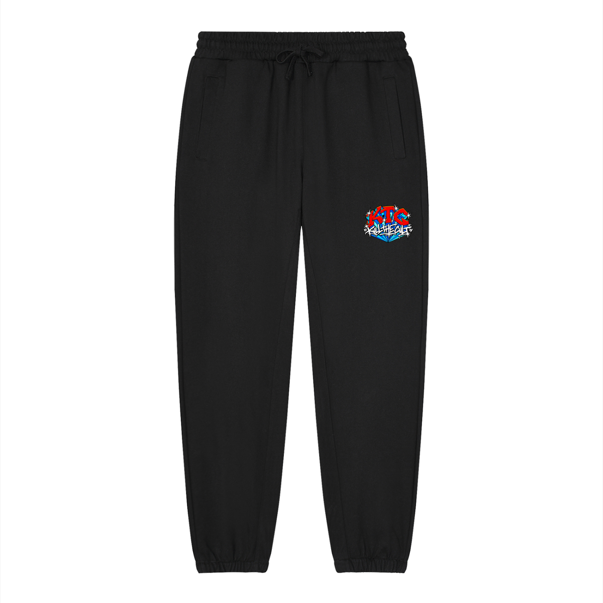 KTC Graffiti Loose Fit Tapered Joggers