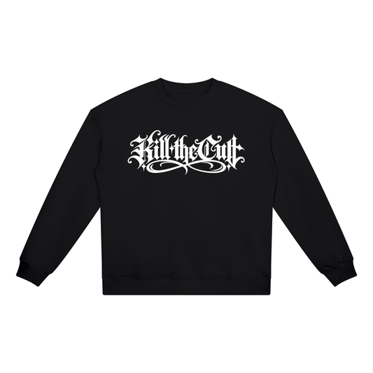 Kill The Cult Old English Heavyweight Crewneck Sweatshirt by Kill the Cult – view 1