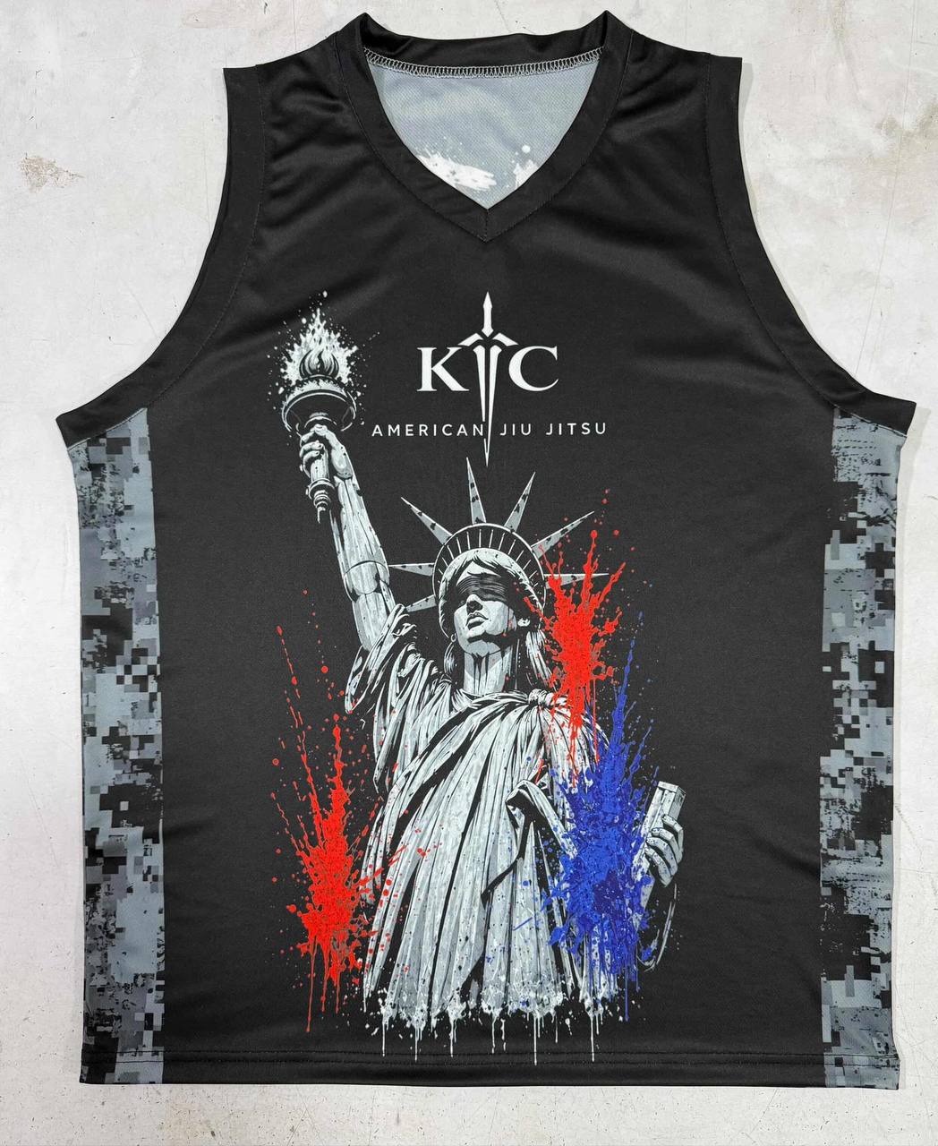 AJJ Jersey — Front — KTC American Jiu Jitsu