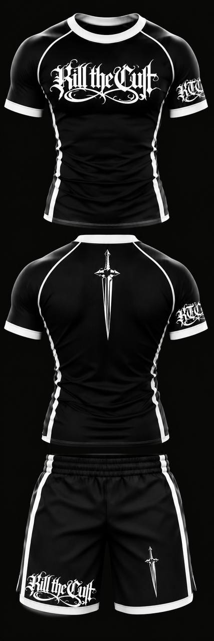KTC Academy Ranked — White | Front, Back & Shorts