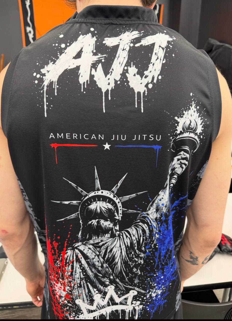 AJJ Jersey — Back detail — worn